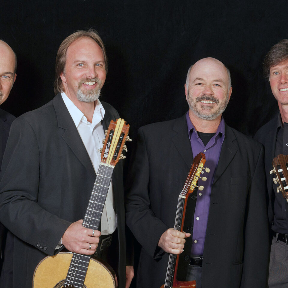 The Finger Lakes Guitar Quartet: Joel Brown, Sten Isachsen, Brett Grigsby, Paul Quigley; Arthur Zankel Music Center, Helen Filene Ladd Concert Hall